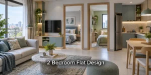 Home Interior Design for 2 Bedroom Flat