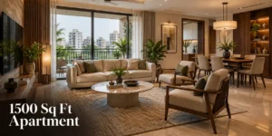 Home Interior Design for 1500 Sq Ft Apartment