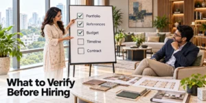 What to Get and Verify from Your Interior Design Company?