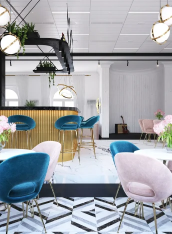 commercial space project luxury project restaurant