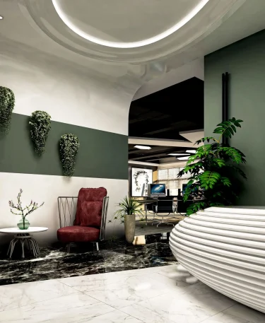office Reception and Entrance