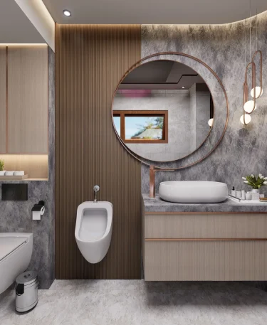 office washroom area