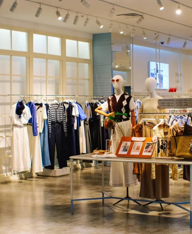 retail and showroom Interior design for commercial space
