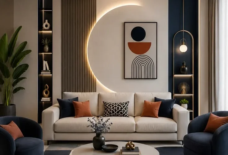 residential design portfolio living room
